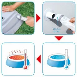 Rechauffeur D'eau électrique Pour Piscine Bestway -Intex Soldes Magasin rechauffeur electrique bestway pour piscine 58259 4