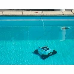 Robot Nettoyeur De Fond De Piscine Ubbink Robotclean Accu -Intex Soldes Magasin robot accupool eau min