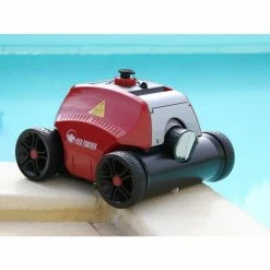 Robot électrique Poolstar Red Panther Pour Piscine Jusqu'à 100 M² -Intex Soldes Magasin robot de piscine sur batterie red panther poolstar min