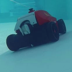 Robot électrique Poolstar Red Panther Pour Piscine Jusqu'à 100 M² -Intex Soldes Magasin robot de piscine sur batterie red panther poolstar 1