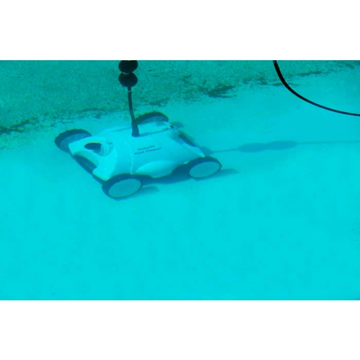 Robot Nettoyeur Fond De Piscine Ubbink Robotclean 1 Noir Et Blanc 4 Robot Nettoyeur Fond De Piscine Ubbink Robotclean 1 Noir Et Blanc – Image 4