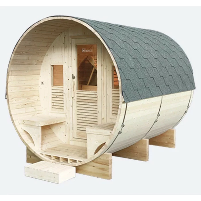 Sauna Traditionnel D'extérieur Holl's Gaïa Luna 1 Sauna Traditionnel D'extérieur Holl's Gaïa Luna