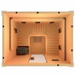 Sauna Hybride Traditionnel / Infrarouge Holl's Combi -Intex Soldes Magasin sauna hybride combi 2022