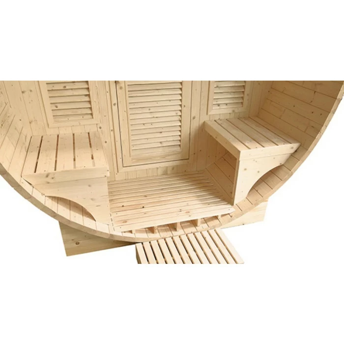 Sauna Traditionnel D'extérieur Holl's Gaïa Luna 3 Sauna Traditionnel D'extérieur Holl's Gaïa Luna – Image 3