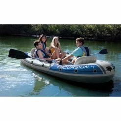 Set Bateau Gonflable 4 Places Intex Excursion 4 -Intex Soldes Magasin set bateau gonflable 4 places intex excursion 4 4