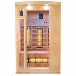 Sauna Infrarouge France Sauna APOLLON - 2 Places -Intex Soldes Magasin sn apollon q2 sauna infrarouge france sauna apollon 2places face