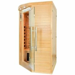 Sauna Infrarouge France Sauna APOLLON - 2/3 Places -Intex Soldes Magasin sn apollon q2c sauna infrarouge france sauna apollon 2 3places profil droit