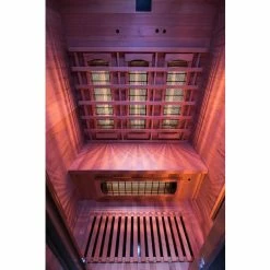 Sauna Infrarouge France Sauna APOLLON - 3 Places -Intex Soldes Magasin sn apollon q3 sauna infrarouge france sauna apollon 3places interieur