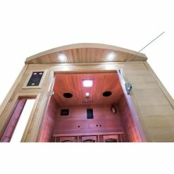 Sauna Infrarouge France Sauna APOLLON - 3 Places -Intex Soldes Magasin sn apollon q3 sauna infrarouge france sauna apollon 3places plafond