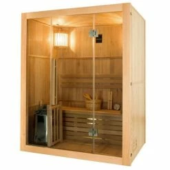 Sauna Traditionnel France Sauna SENSE - 3 Places 7 Sauna Traditionnel France Sauna SENSE - 3 Places -Intex Soldes Magasin sn sense 3pk sauna vapeur france sauna sense 3places