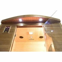 Sauna Infrarouge France Sauna SPECTRA - 2 Places -Intex Soldes Magasin sn spectra03r sauna infrarouge france sauna spectra 2places plafond