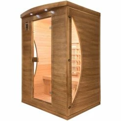 Sauna Infrarouge France Sauna SPECTRA - 2 Places -Intex Soldes Magasin sn spectra03r sauna infrarouge france sauna spectra 2places profil droit