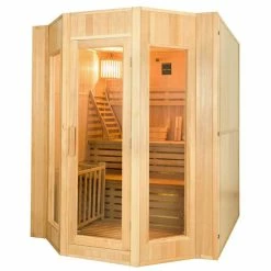 Sauna Traditionnel France Sauna ZEN - 4 Places 6 Sauna Traditionnel France Sauna ZEN - 4 Places -Intex Soldes Magasin sn zen4pk sauna vapeur france sauna zen 4places profil droit