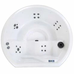 Spa Acrylique NetSpa Halfmoon 4 Personnes -Intex Soldes Magasin spa acrylique halfmoon 4 places netspa 2