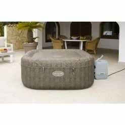 Spa Gonflable Bestway Lay-Z Spa CABO HydroJet 6 Places -Intex Soldes Magasin spa gonflable carre lay z spa cabo hydrojet 4 6 places 4