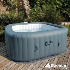 Spa Gonflable Bestway Lay-Z Spa HAWAII HydroJet Pro 6 Places -Intex Soldes Magasin spa gonflable hydrojet pro hawaii 1