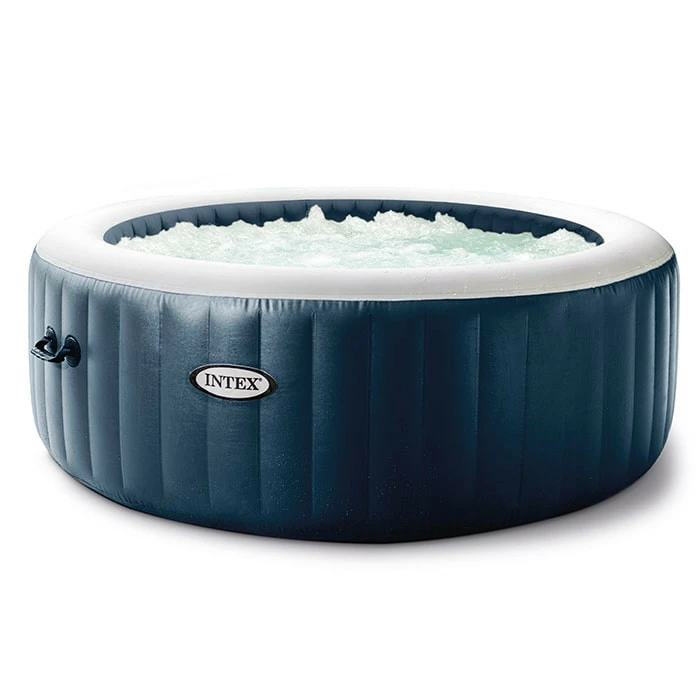 Spa Gonflable Intex PureSpa Blue Navy 4 Places 1 Spa Gonflable Intex PureSpa Blue Navy 4 Places