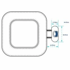 Spa Gonflable Netspa Caïman 4 Personnes -Intex Soldes Magasin spa gonflable netspa caiman 4 personnes 4