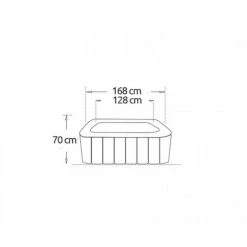 Spa Gonflable Netspa Caïman 4 Personnes -Intex Soldes Magasin spa gonflable netspa caiman 4 personnes 5