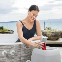 Spa Semi-rigide Bestway Lay-Z-Spa VANCOUVER AirJet Plus 5 Places -Intex Soldes Magasin spa gonflable rond lay z spa vancouver airjet plus 3