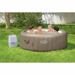 Spa Gonflable Bestway Lay-Z Spa PALM SPRINGS AirJet 6 Places -Intex Soldes Magasin spa palm springs 3