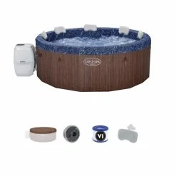 Spa Semi-rigide Bestway Lay-Z Spa TORONTO AirJet Plus 7 Places -Intex Soldes Magasin spa semi rigide rond lay z spa toronto airjet plus 5 7 places