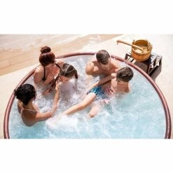 Spa Semi-rigide Bestway Lay-Z Spa HELSINKI AirJet 7 Places -Intex Soldes Magasin spa helsinki ambiance famille min 1