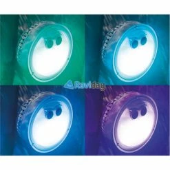 Spa Gonflable Intex PureSpa Blue Navy 6 Places -Intex Soldes Magasin spot lumineux pure spa bulles intex couleurs 28503 2 1