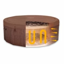 Spa Semi-rigide Bestway Lay-Z Spa TORONTO AirJet Plus 7 Places -Intex Soldes Magasin technologie mousse thermacore toronto