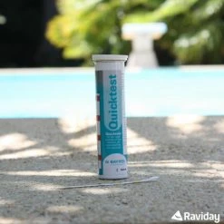 Tube De 50 Bandelettes D'analyse Et Test PH Bayrol Quicktest -Intex Soldes Magasin tube de 50 bandelettes d analyse bayrol quicktest raviday