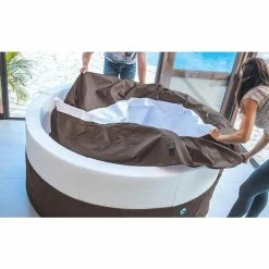PACK Spa Portable Netspa Vita Premium 4 à 6 Personnes + Mobilier -Intex Soldes Magasin vita premium montage 1 min